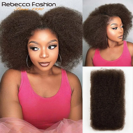 Afro Kinkys Bulk Human Hair for Dreadlock Extensions Loc Repair Braiding Twist Tight Afro Kinky Human Hair for Loc DIY Your Hair