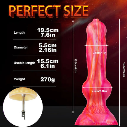 Sex Machine Sav Elastic Contraction Adapter for V-U-LOCK Attachments Dildo Saber Jigsaw Reciprocating Saw A Large Animal Dildo