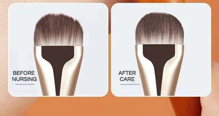 Hot Sale Flat Head Makeup Brush GECOMO Foundation Brush Quickly Apply Foundation Makeup