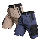 khaki blue 2pcs / XXXL