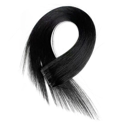 Diyomo Genius Weft Human Hair Extensions 50G Remy Human Hair Invisible Brazilian Hair Extensions Hair Bundles