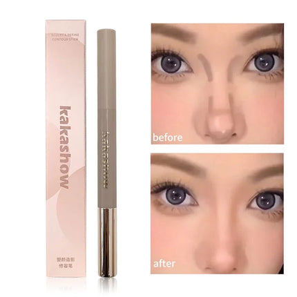 kakashow Contouring Pen, a cream-textured nose shadow pen, naturally three-dimensional and brightening contouring stick