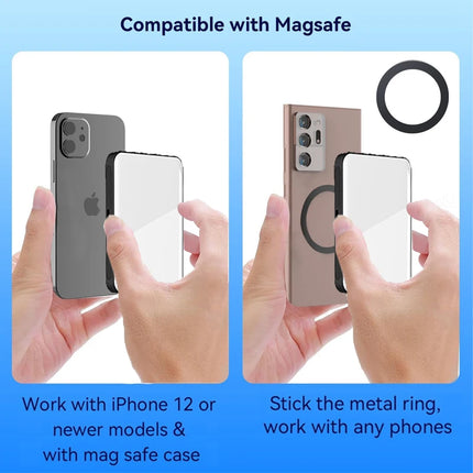 Magnetic Mini LED Ring Light Selfie Light For iPhone 17 16 15 Pro/15 Pro Max/14 Pro/14 Pro Max/13 Pro/Pro Max Streaming