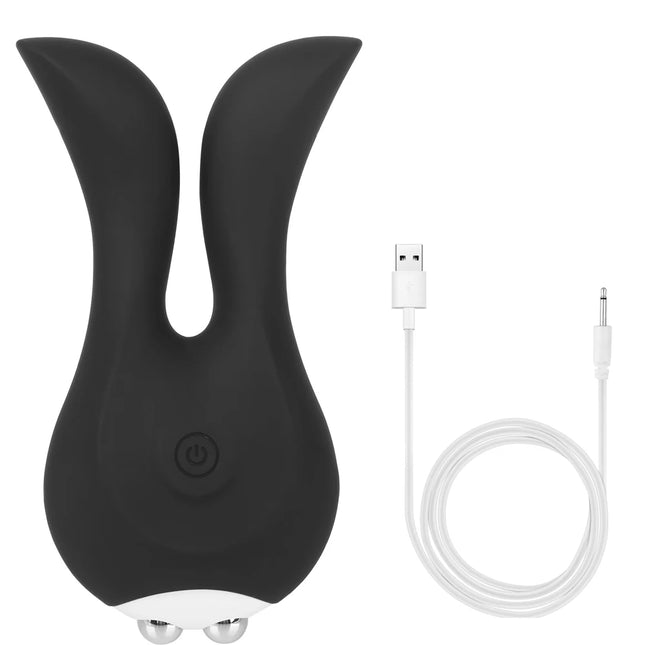 Erotic Rabbit Vibrators for Women Nipple Clamps Clitoris Stimulator Breast Clips Vaginal Anal Plug Female Masturbator Sex Toys