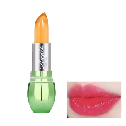 Aloe Vera Color-Changing Jelly Lipstick Long-lasting Non-transferable Moisturizing Lip Care Balm Lipstick Cosmetic Lip Gloss