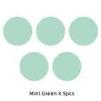 5pcs mint green
