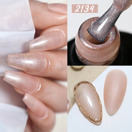 Arte Clavo Pearl Shiny Gel Nail Polish 10 Colors Manicure For Nails Soak Off UV LED Gel Nails Art Semi Permanent Gel Varnish