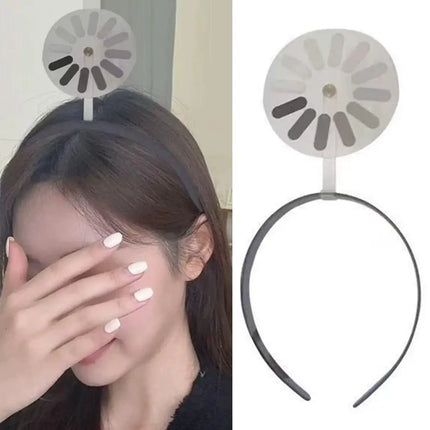 Creative Loading Headband/Hairpin Set for Women Girls, Rotation Funny Brain Loading  Hair Bands Hair Clip Party Props Accessory