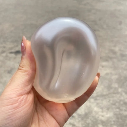 .Moldable Squishy Pearl Coconut Oil Squeeze Toy Moldable Stress Ball Squishy Toy Slow Rising Decompression Sensory Toy for Adult