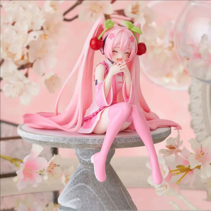 Hatsune Miku Figurine Anime Moonlight Mile Mecha Sora Moe Sora Anime Trendy Plush Model