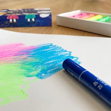 Kokuyo Crayons 5 Colors Ke-Ac29