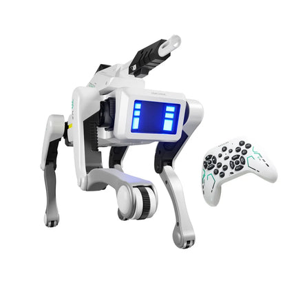 Intelligent AI remote control machine dog voice dialogue APP remote control programming singing and dancing children's toys