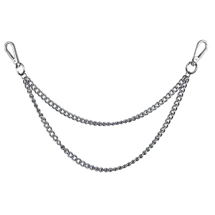 Metal Punk Rock Layered Chain Keychains For Men Women Waist Key Chain Wallet Jeans Hip-hop Pants Belt Chains Jewelry Accessories