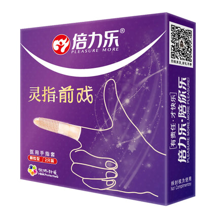 Finger Condoms Safer Penis Sleeve High Elasticity Orgasm Sleeve Anal Stimulation Sex Product Time Delay Sex Toys for Adult