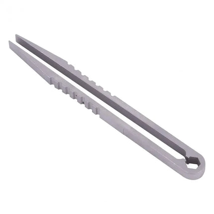 1Piece Portable Titanium Alloy Tweezers Outdoor Survival Camping Travel Mini Tools EDC Equipment Outdoor Tool Camping Supplies