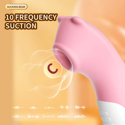 Sucker Clitoris Sucking Vibrator Female Clit Oral Stimulator Nipple Vagina Sex Toys for Women Masturbator Product Adult Supplies