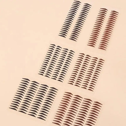 【F】Water Resistant Eyeliner Stamp Stickers One-stick Molding Easy To Use Water Resistant Sweat Resistant Sweat Resistant