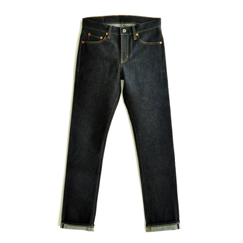 Saucezhan 310XX-18OZ  Jeans for Men Selvedge Denim Jeans Slim Fit Autumn and Winter Jeans Pants Zipper Fly Heavyweight