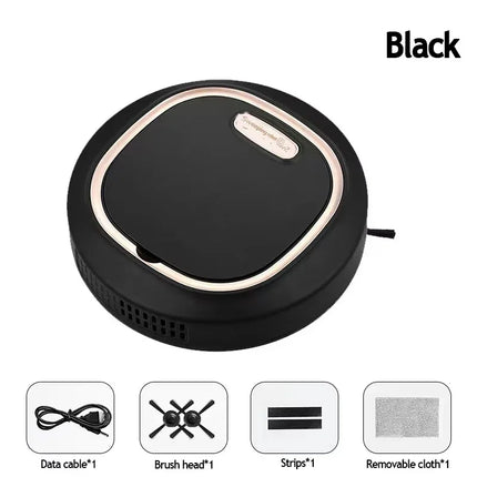 2026 New Smart Sweeping Robot Silent Vacuum Cleaner Sweep Mop Brush 3-in-1 Multi-function Intelligent Automatic Vacuum Cleaner