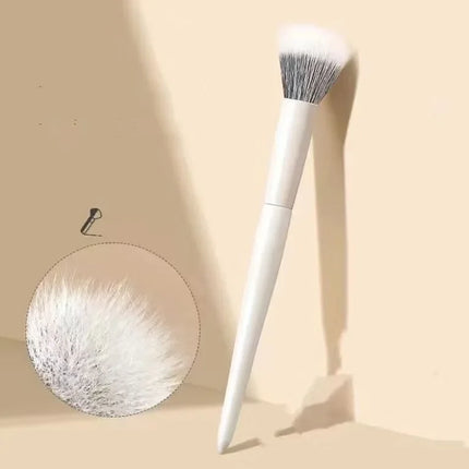 Cloud Porcelain 8-Piece Eyeshadow Brush Set Soft Bristle Blade Edge Eyeshadow Brush Nasal Shadow Brush Eye Makeup Diffusion Brus