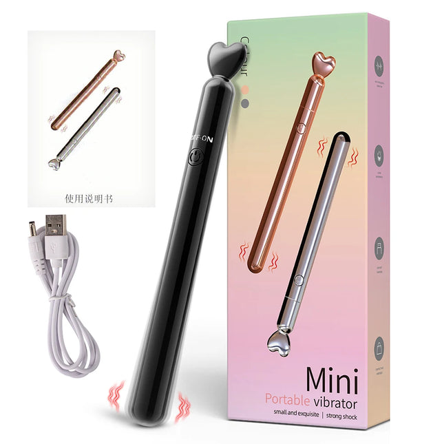 10 Vibration Modes G Spot Bullet Vibrator Nipple Clitorals Anal Stimulator Male Prostate Massager Sex Toys for Women Adults 18+