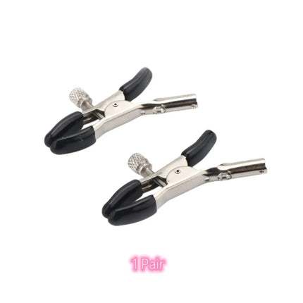 Erotic Gadgets Chain Metal Nipple Milke Clamps with Shibari Weight Ball for Couple Bdsm Binding Breast Stimulate Flirt Sex Toys