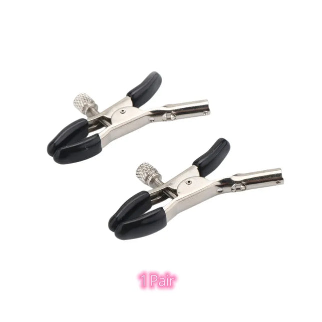 Erotic Gadgets Chain Metal Nipple Milk Clamps with Shibari Weight Ball for Couple BDSM Binding Breast Stimulate Flirt Sex Toys
