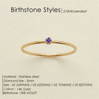 February-Purple / Gold Colour / 6