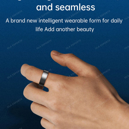 2026 New R02 Smart Ring with Charging Case for Men Women, Battery Life, 39 Days, Sleep Health Monitor, 5ATM Waterproof Smartring