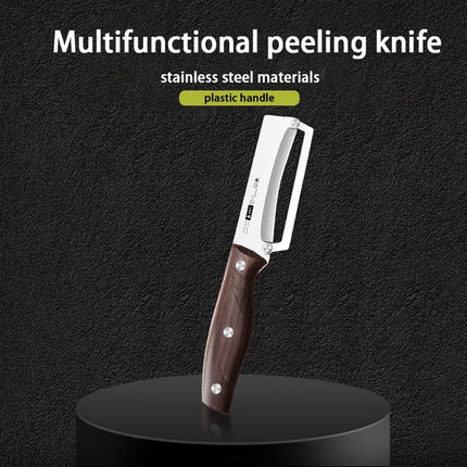 Stainless steel peeler for peeling and slicing fruits and vegetables | Durable and smooth operation