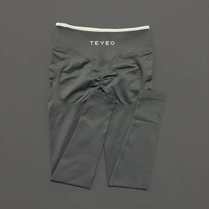 TEVEO Bras Ignite Sculpt Scrunch Leggings Woman Seamless Yoga Pants Hip Lifting Running Sports Sweatpants Gym Workout Legging