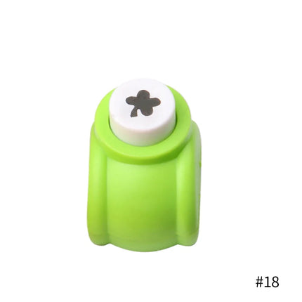 24 Puncher Shape Mini Scrapbook Punches Handmade Cutter Card Craft Hole Punch Scrapbook Paper Punch DIY Mini Puncher for Kids