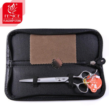 Fenice 7 /7.5/8/ 8.5/ 9 inch dog scissors for dog grooming  straight cutting pet grooming shears ножницы tesoura non-slip handle