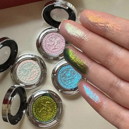 Sheeneffect Monochrome Eyeshadow Chameleon Glitter Shimmer Eye Shadow Highgloss Long Lasting Eye Makeup