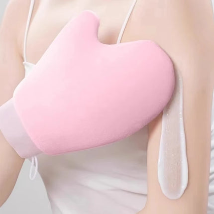 Body Lotion and Makeup Application Gloves Quick Drying Flocked Double Sided Non Stick a Must Have for Self Tanning Skincare