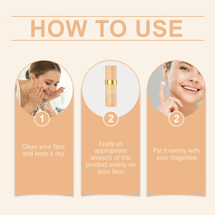 Liquid Concealer Foundation Spf 50 Suncreen Dark Circles Blemishes Full Coverage Hydrating Oil Control UV Protect Makeup Primer
