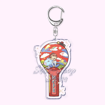 Korean Kpop Band Seven Key Chain Key Ring Keychain for Accessories Bag Agust D Day Pendant Keyring Chains Jewelry Fans Gifts