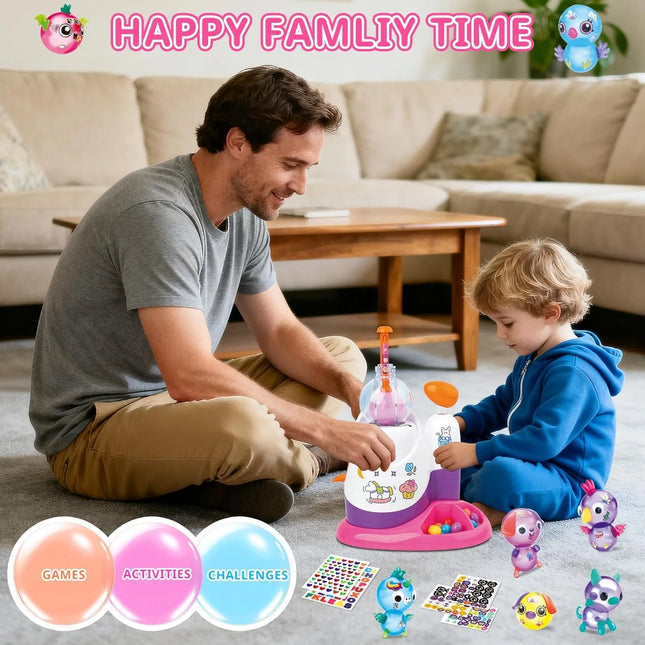 DIY Balloon Animal Kit with Pump  Balloon Making Craft Kits with Multiple Colors Balloons Accessories for Beginners