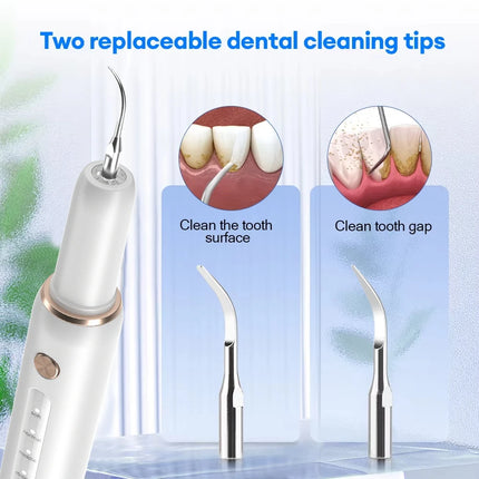 Electric Teeth Cleaner Ultrasonic Dental Scaler Plaque Calculus Tartar Remover Tooth Stain Cleaning Tools Washing Oral Care