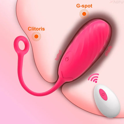 Remote Control Wearable Panties Vibrator Women Vagina Vibrator Vibrating Egg Female Masturbation Interaction Sex Toy for Couples
