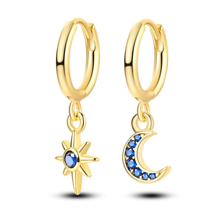 925 Sterling Silver Gold Pearl Hoop Earrings Pave Large Circular Shape Earring Gift for Women Jewelry Anniversary Wedding