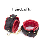 red handcuffs