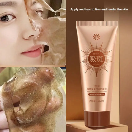Spots Peel-Off Facial Mask Anti-Blemish Freckle Brightening Off Mask Deeply Clean Pore Tightening Moisturize Glowing Skin