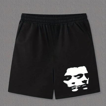 Men'S Summer New Loose-Fit Casual Sports Shorts, Gym Shorts with An Elastic Waistband - Adjustable Drawstring for Comfort,