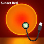 Sunset red