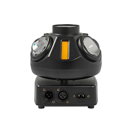 DMX Colorful LED Moving Head Light Beam Patterns Laser Golden Strobe Effects DJ Lighting Show Wireless Remote Disco Party Lights