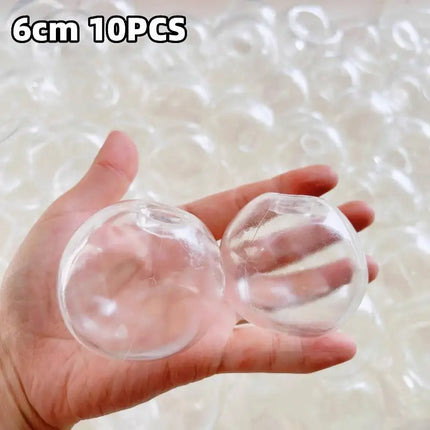 Handmade Empty Water Ball Skin Shell 4CM 5CM 6CM Stress Relief Refillable Substitute Squeeze Ball Toy for Desk Home Use