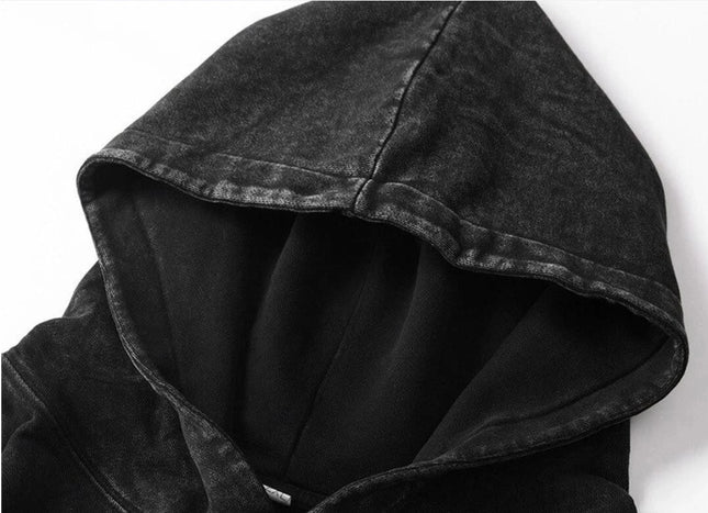 Japanese Jujutsu Kaisen Anime Washed Hoodie Autumn and Winter New Men's and Women's Loose Versatile Couple Top