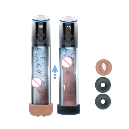 Powerful Electric Penis Vacuum Pump for Men Enlargement and Erection Support With LCD Display Adult Sex Toy for Men