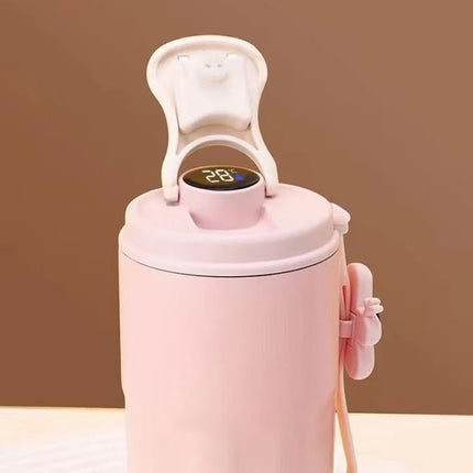 Smart Temp Display Stainless Steel Tumbler Mug Vacuum Insulated Coffee Cup Travel Thermos Cups Thermal Hot Water Bottle for Tea